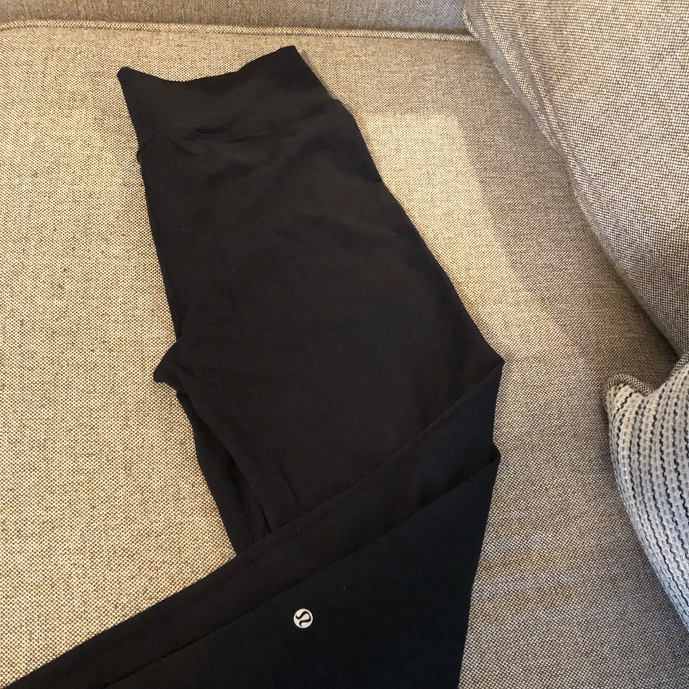 Lululemon Black Drawstring Pants Size 6